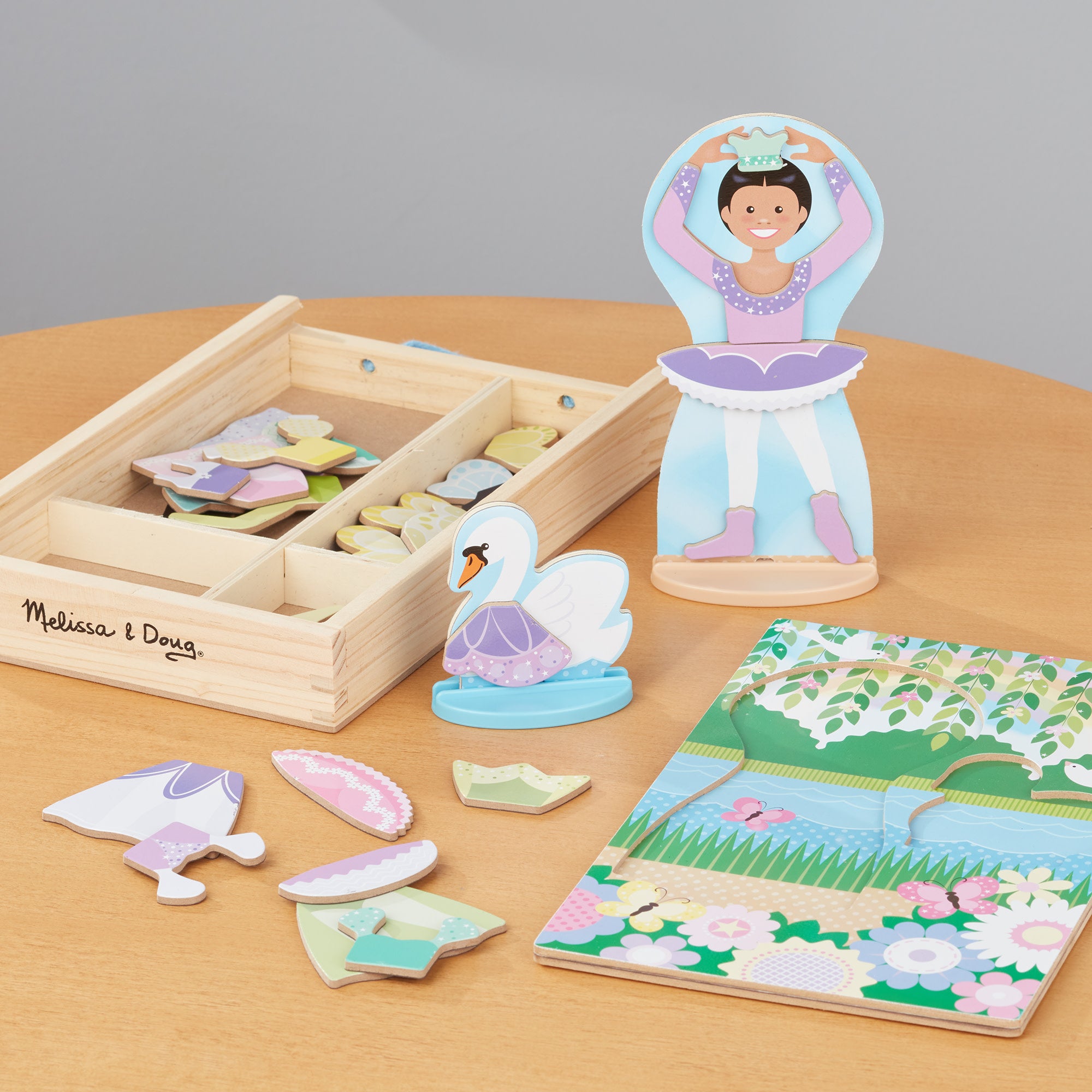Ballerina/Fairy Magnetic Dress-Up Play Set - Image 7
