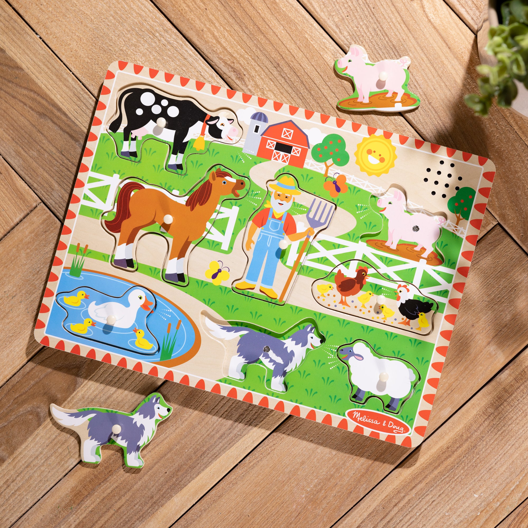 Old MacDonald's Farm Song Puzzle - 8 Pieces - Image 9