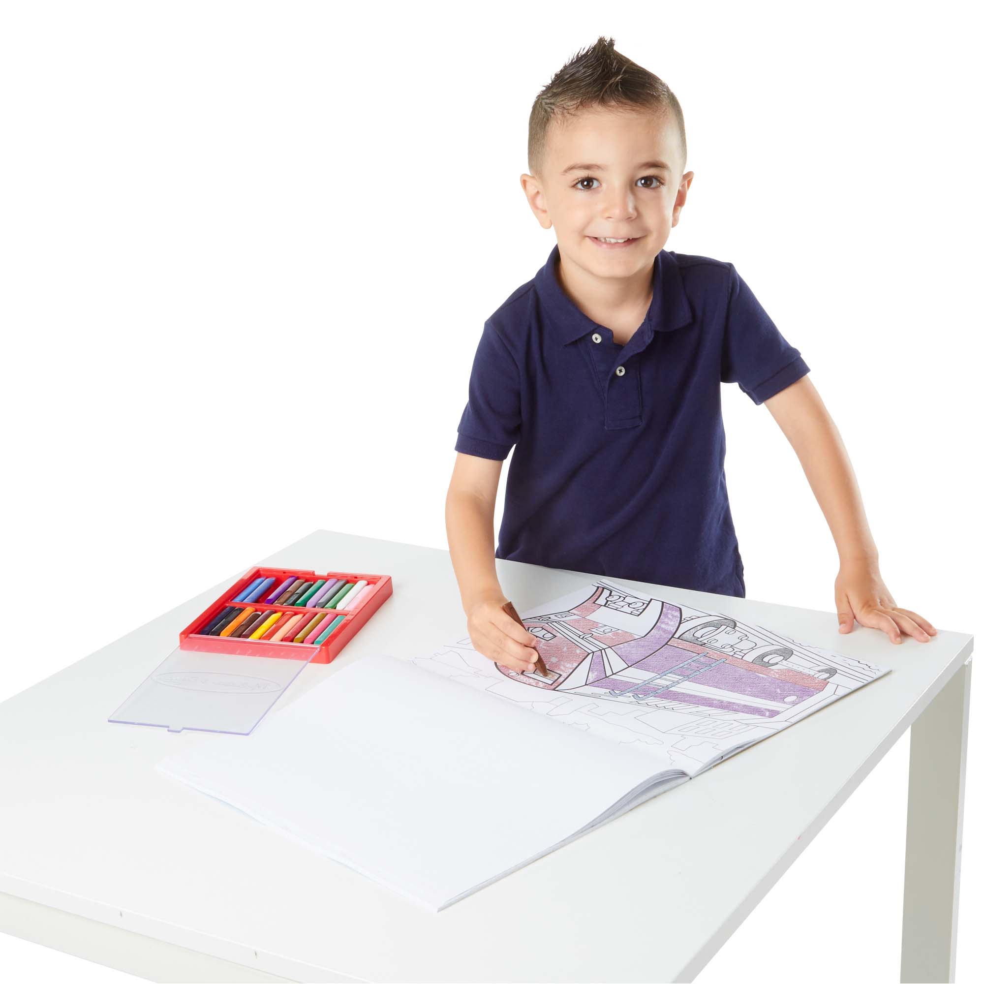 Jumbo Coloring Pad - Vehicles - Image 8