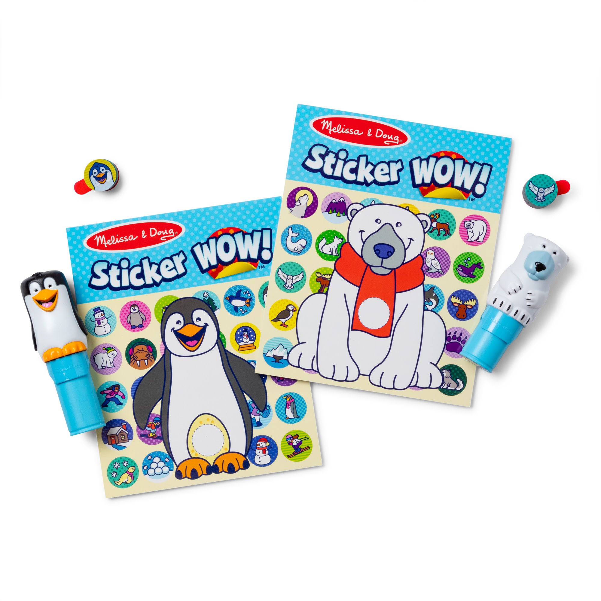 Sticker WOW!? Activity Pads & Sticker Stampers VALUE PACK - Winter - Image 8