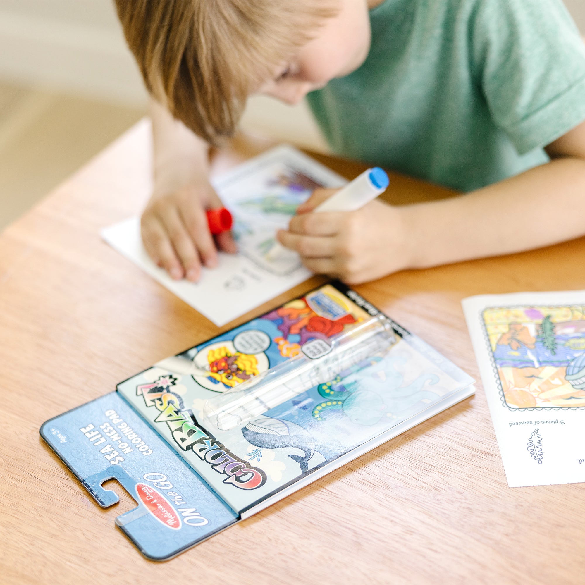 On the Go? ColorBlast Color Reveal Pad ?C Sea Life - Image 9