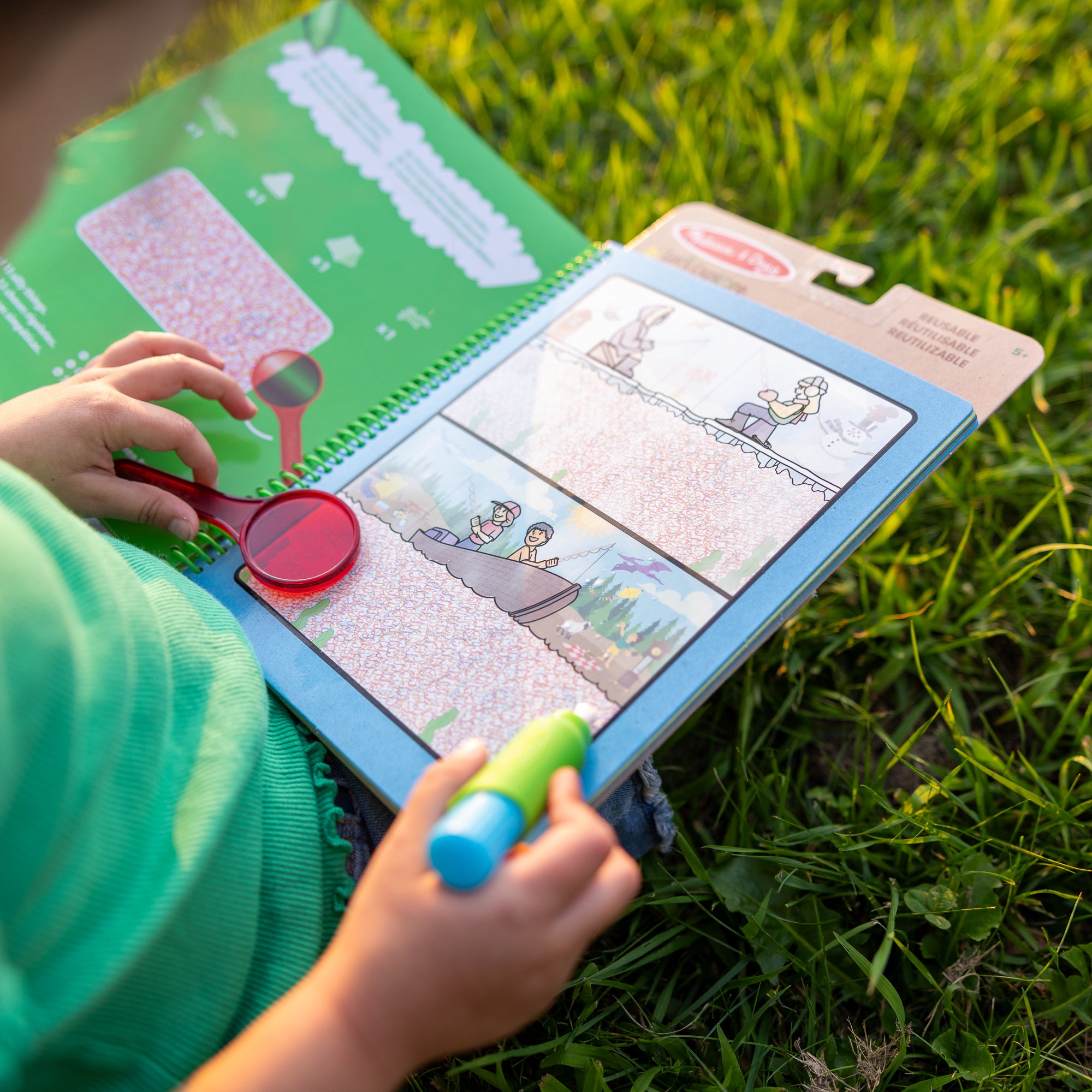 Let's Explore Water Wow! Outdoor Adventure Deluxe Water-Reveal Pad - Image 7