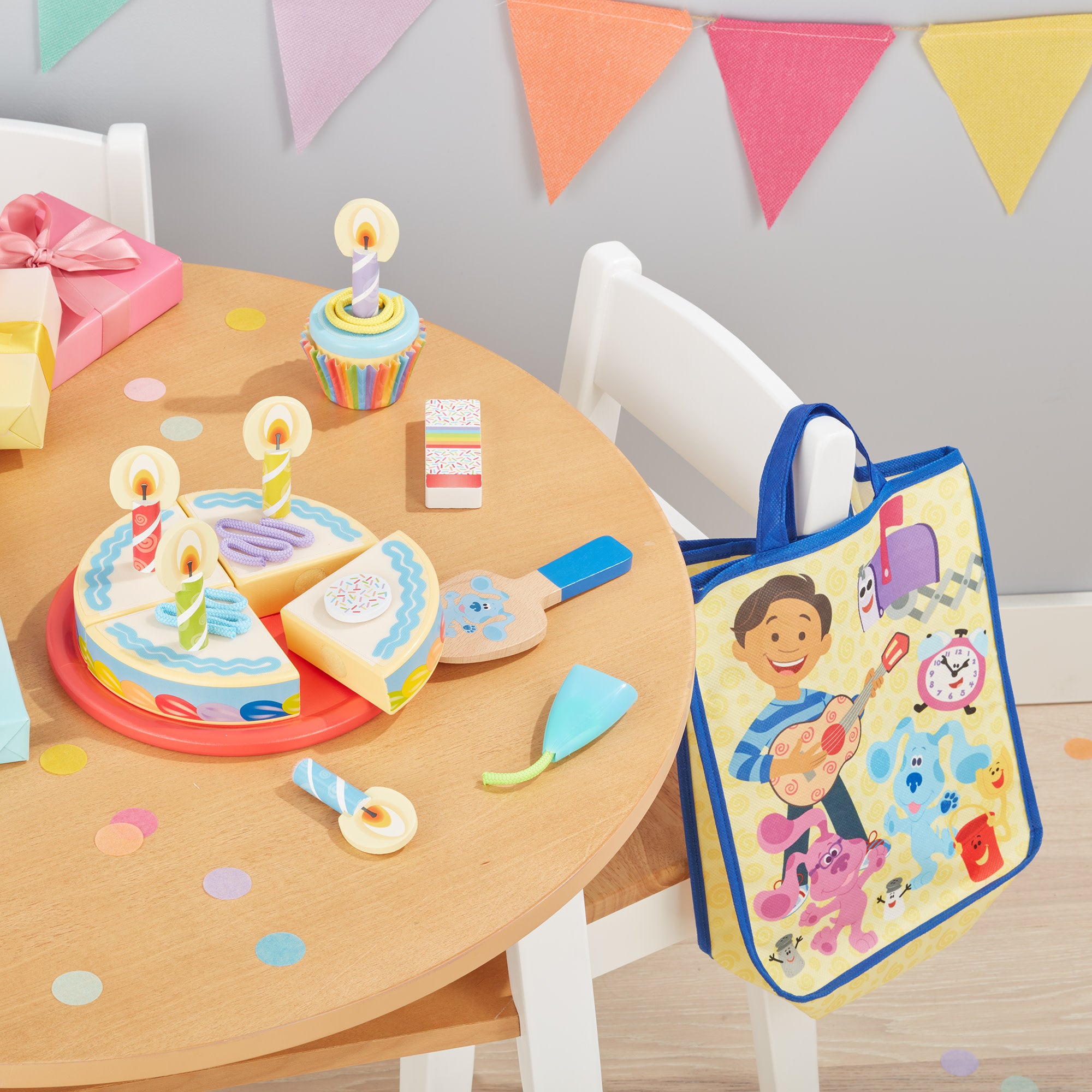 Blue's Clues & You! Wooden Birthday Party Play Set - Image 5