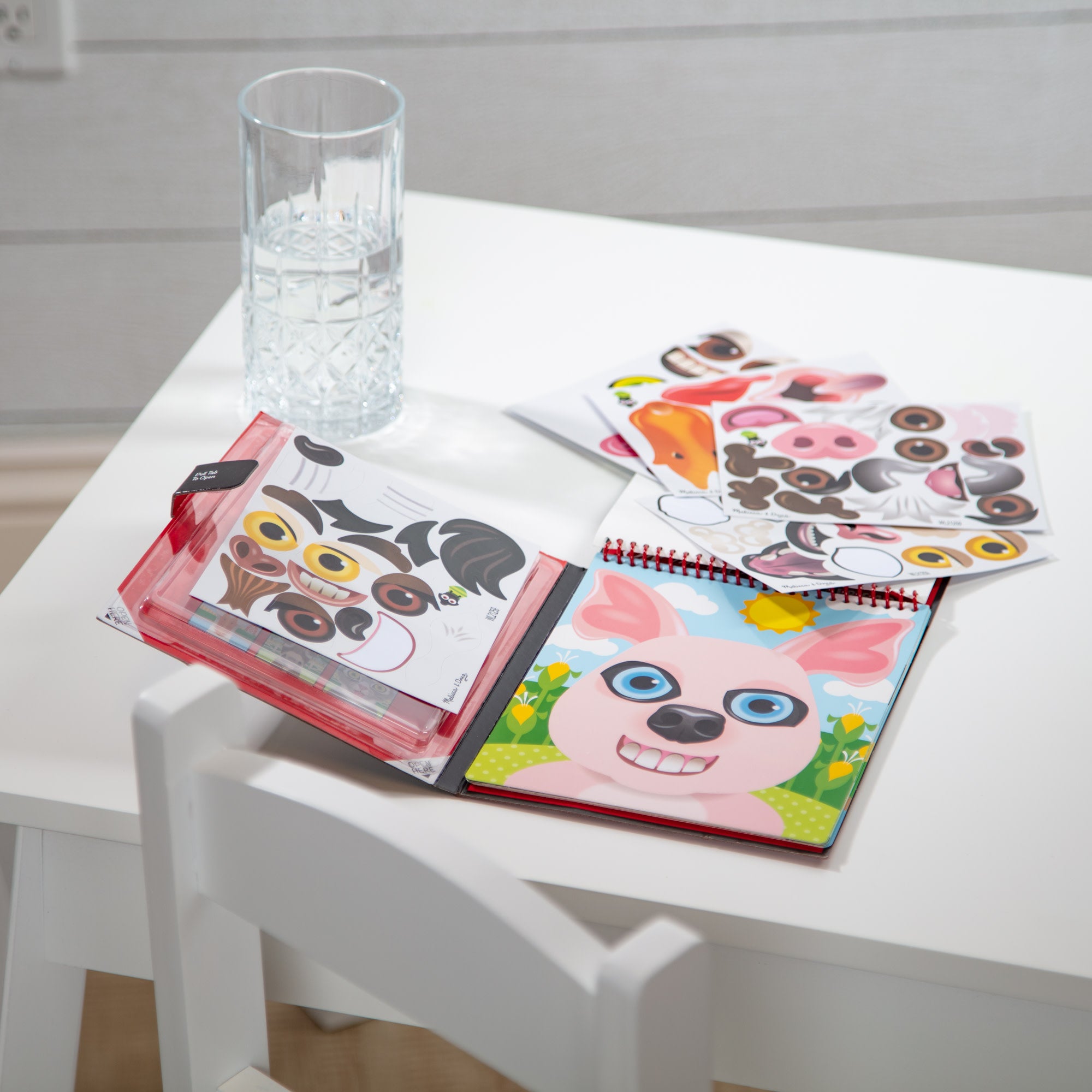 Make-a-Face ?C Farm Reusable Sticker Pad ?C On the Go Travel Activity - Image 9
