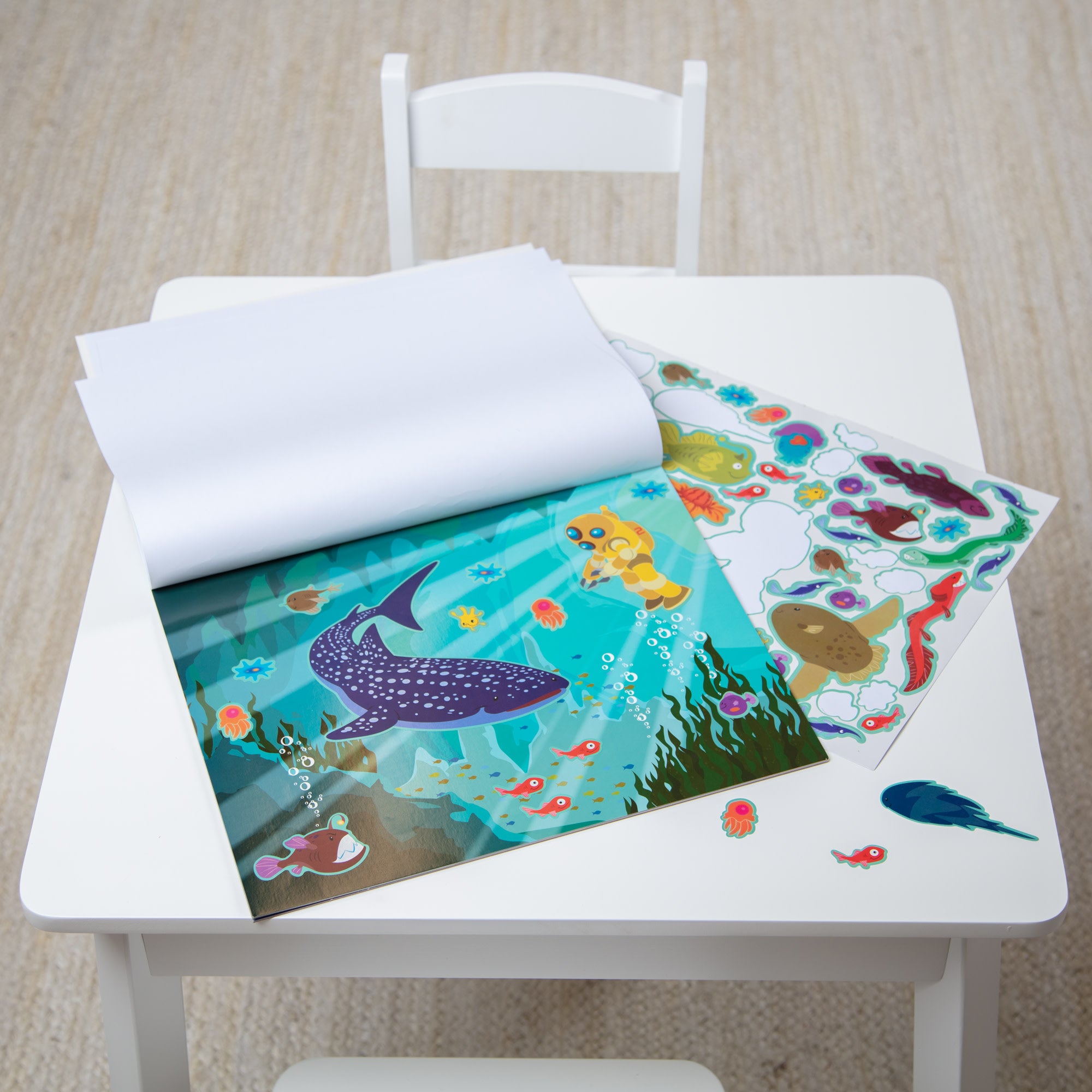 Reusable Sticker Pad - Under the Sea - Image 9