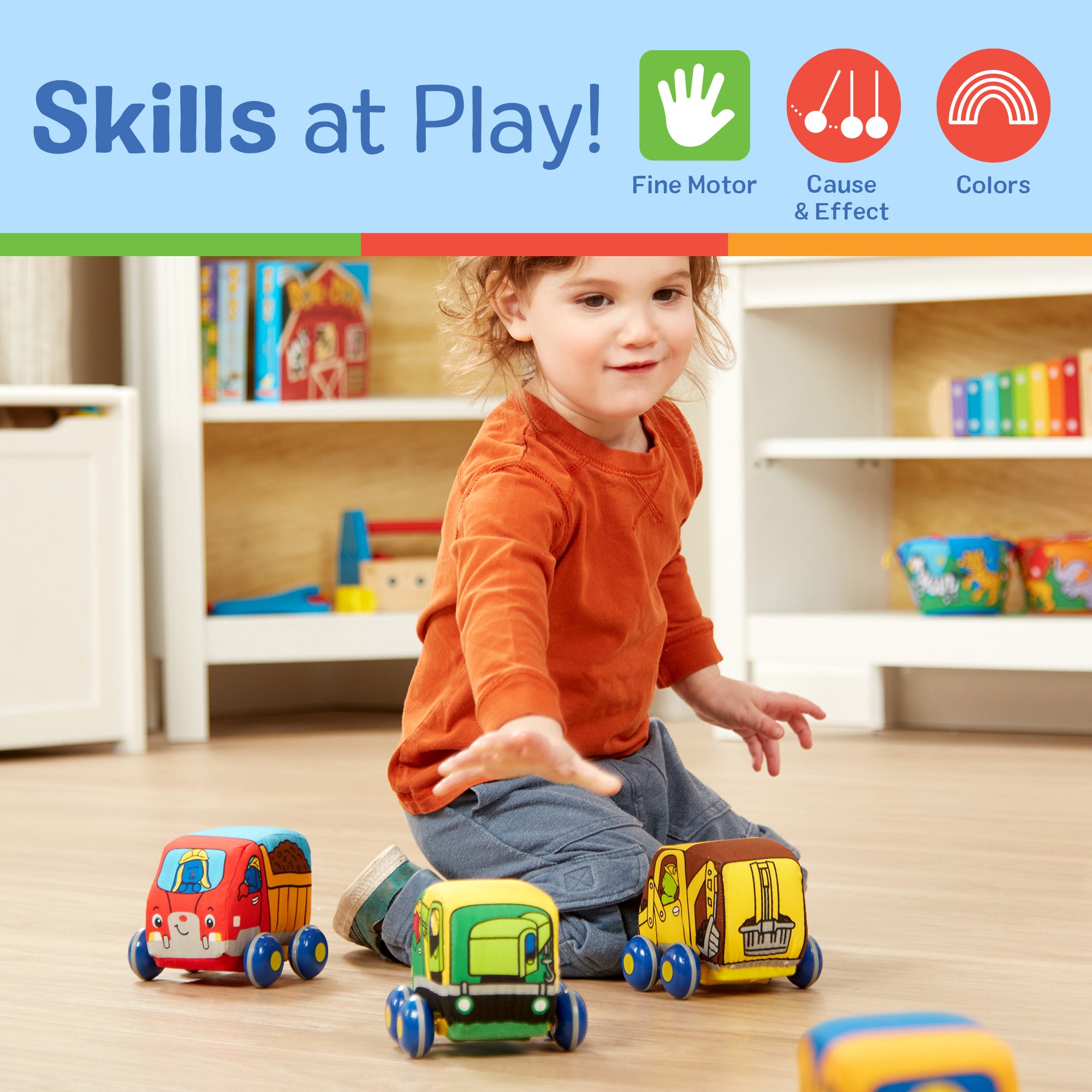 K's Kids Pull-Back Construction Vehicles - Image 5