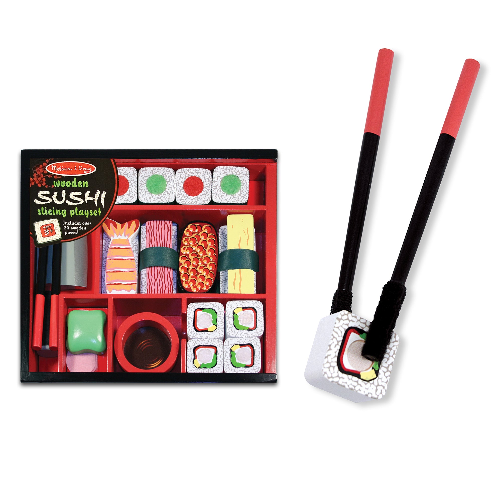 Wooden Sushi Slicing Play Set - Image 4