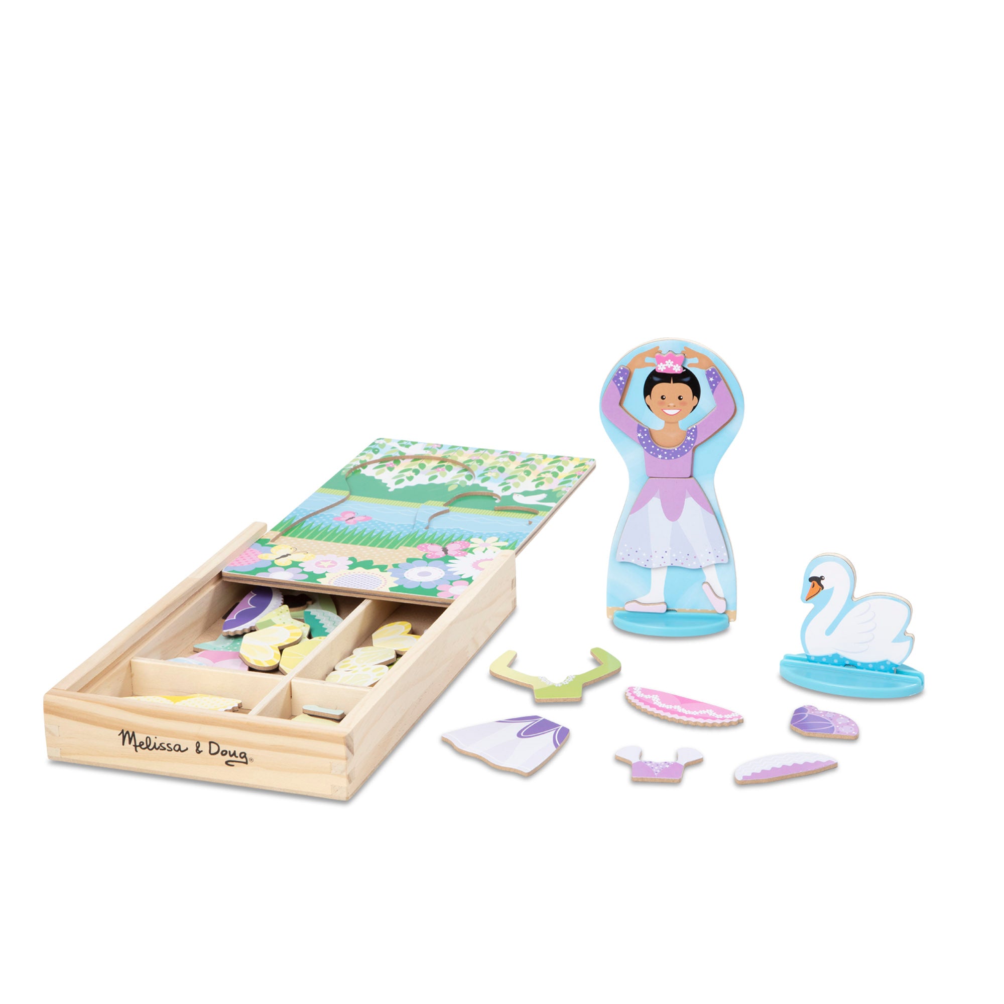 Ballerina/Fairy Magnetic Dress-Up Play Set - Image 4