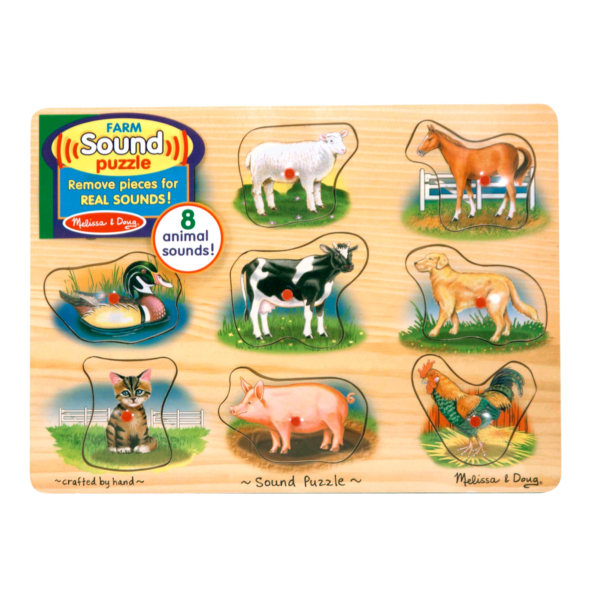 Farm Sound Puzzle - 8 Pieces - Image 3