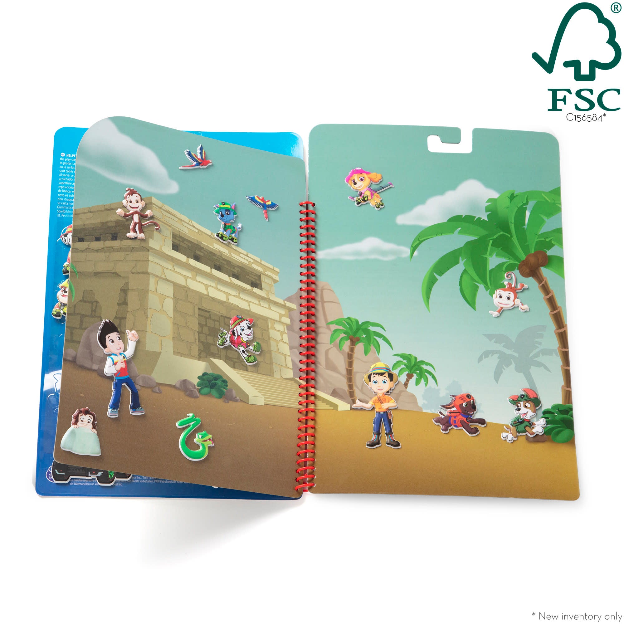 PAW Patrol Restickable Puffy Stickers - Jungle - Image 3