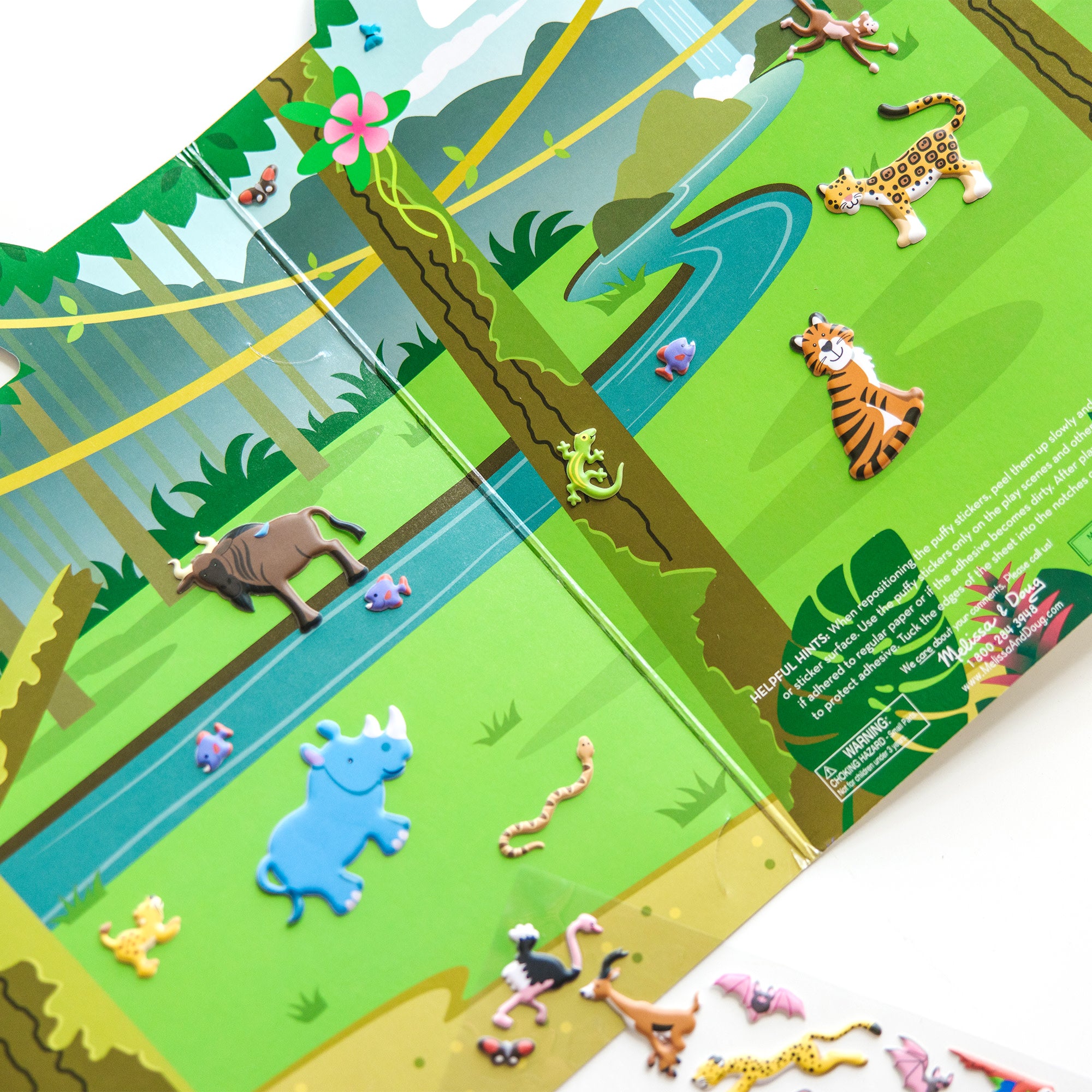 Puffy Sticker Play Set - Safari - Image 9